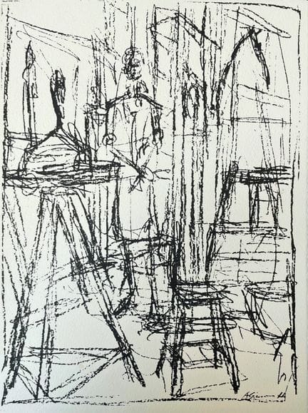 (nach) GIACOMETTI Alberto (1901–1966)
BÜSTE IM ATE