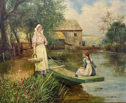 Marcel Olivier (20. Jahrhundert)
FRAU UND KIND AM 