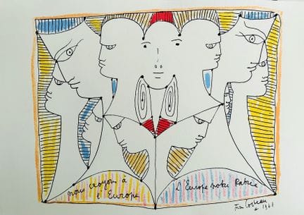 (nach) COCTEAU Jean (1889–1963)
VIELFALT EUROPAS 1
