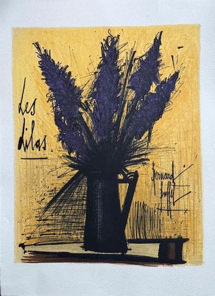 (nach) BUFFET Bernard (1928–1999)
LES LILAS
Lithog