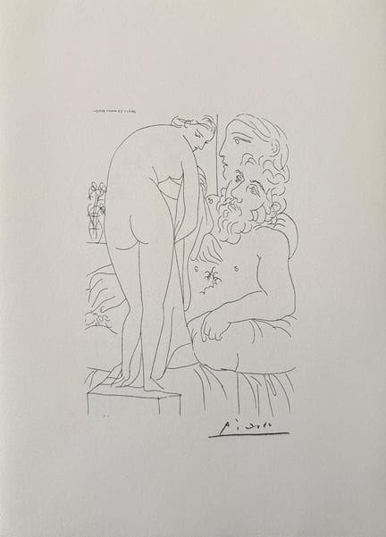 (nach) PICASSO Pablo (1881–1973)
DIE RUHE DES BILD