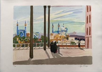 BRAYER Yves (1907–1990)
ISFAHAN, GESEHEN VOM PALAS