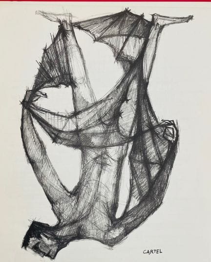 CARTER Jacques (20. Jahrhundert)
DER STURZ
Lithogr