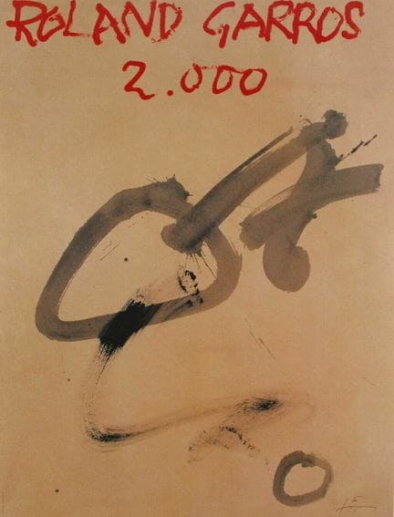 (nach) TAPIES Antoni (1923–2012)
ROLAND GARROS 200