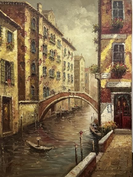 Französische Schule (20. Jahrhundert)
VENEDIG
Öl a
