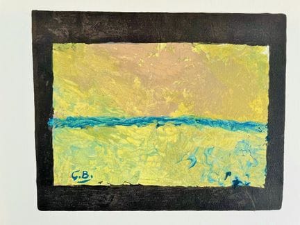 (nach) BRAQUE Georges (1882–1963)
LES CHAMPS 1957
