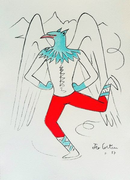(nach) COCTEAU Jean (1889–1963)
TANZENDER GRIFFON
