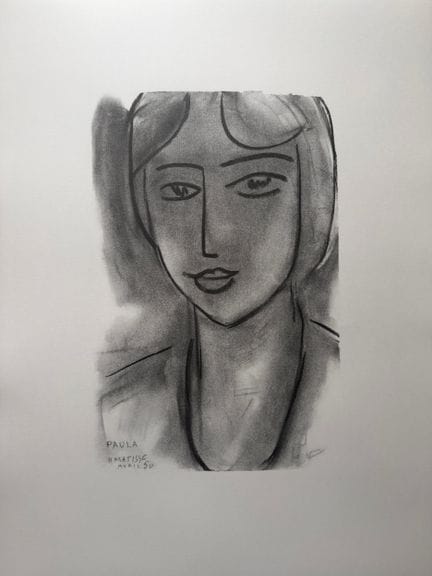 (nach) MATISSE Henri (1869–1954)
PAULA
Lithografie