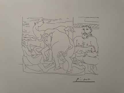 (nach) PICASSO, Pablo (1881–1973)
DIE RUHE DES BIL