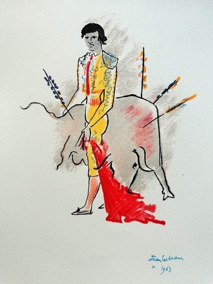 (nach) COCTEAU Jean (1889–1963)
BANDERILLES DE FEU