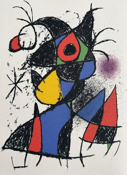 (nach) MIRO Joan (1893–1983)
ZÜRICH
Farb-Lithograf