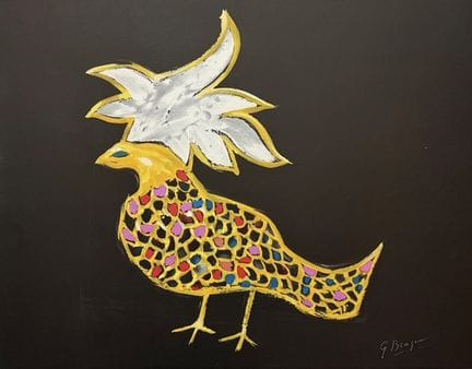 (nach) BRAQUE Georges (1882–1963)
FEUERVOGEL
Im Dr