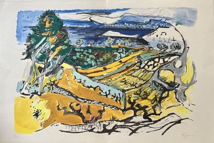 (after) Edouard PIGNON (1905–1993)
LANDSCAPE
Litho