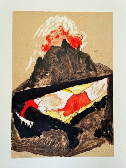 (nach) SCHIELE Egon (1890–1918)
ROTHAARIGES MÄDCHE