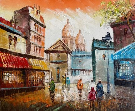 Louis Anthony BURNETT (New York 1907–1999)
DOWNTOW