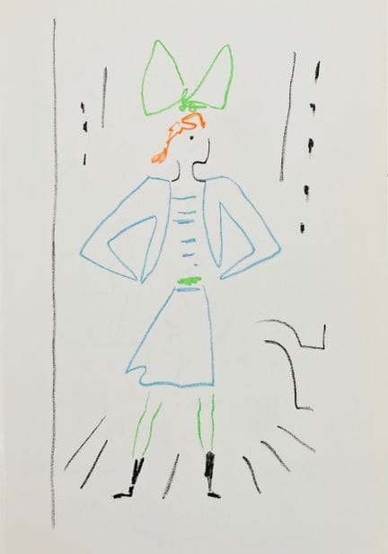 (after) COCTEAU, Jean (1889–1963)
YOUNG GIRL (1957