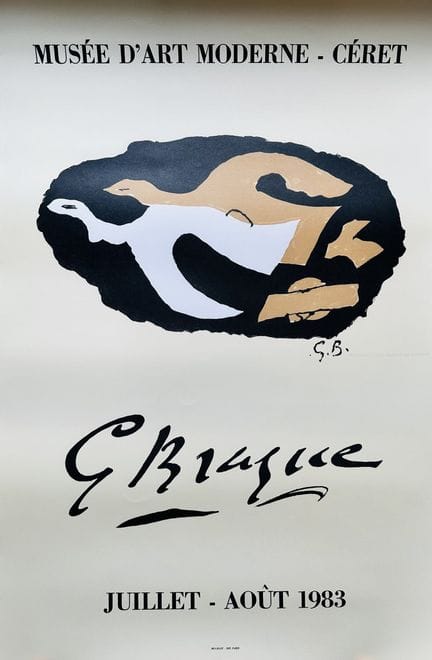(nach) BRAQUE Georges (1882–1963)
VÖGEL
Lithografi