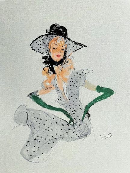 (nach) DOMERGUE Jean-Gabriel (1889–1962)
JUNGES MÄ