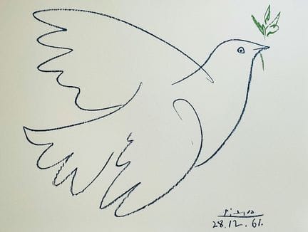 (after) PICASSO, Pablo (1881–1973)
THE DOVE (LARGE