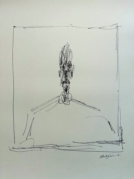 (nach) GIACOMETTI Alberto (1901–1966)
KOPF
Lithogr
