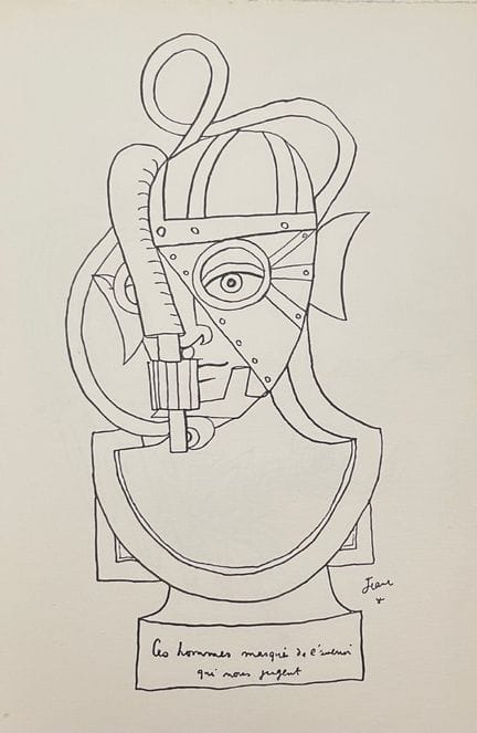 (after) COCTEAU, Jean (1889–1963)
UNTITLED
Heliogr
