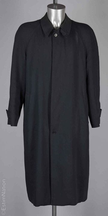 ALLEGRI
CAPPOTTO in poliestere blu navy, collo rib