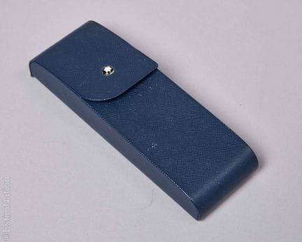 MONTBLANC
Custodia rigida per due penne in pelle b