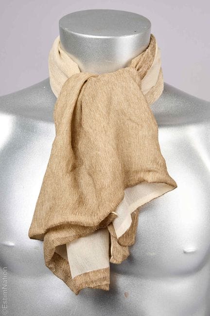HERMÈS PARIS
SCIARPA a doppio strato in mussola di