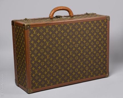 LOUIS VUITTON
VALISE "ALZER" en toile Monogram à b