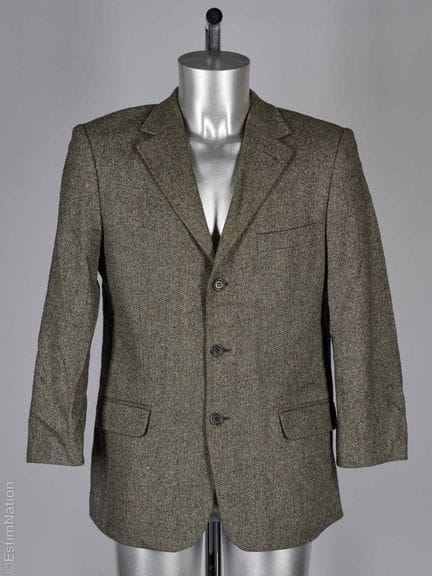 TRAVAIL ITALIEN VINTAGE
VESTE en cachemire tissé c