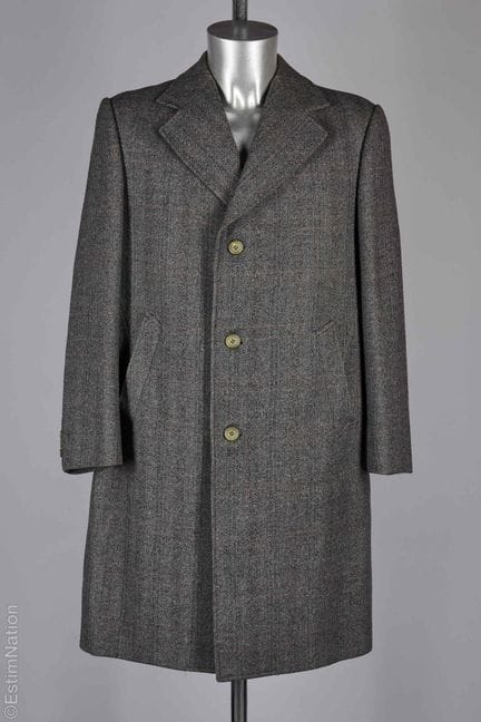 BAYARD VINTAGE
CAPPOTTO in lana pesante, grigio a 