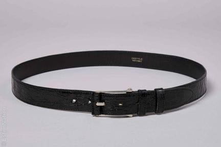 ANONYME VINTAGE
CEINTURE en crocodile du Nil lustr