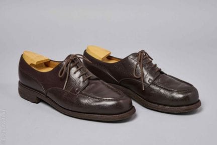 J.M. WESTON
COPPIA DI DERBY in pelle color cioccol