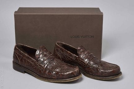 LOUIS VUITTON
COPPIA DI MOCASSINI "IDEALIST" in co