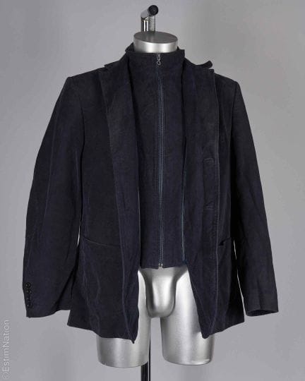 BURBERRY LONDON
GIACCA in velluto di cotone blu na