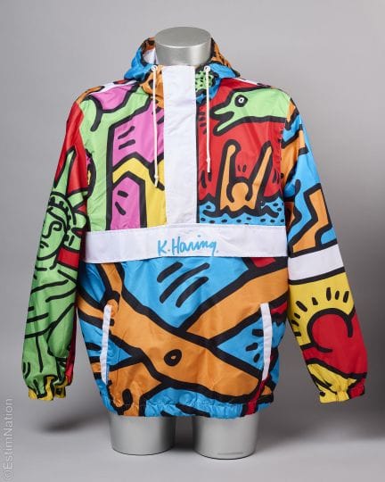 KEITH HARING X MEMBERS ONLY
GIACCA A VENTO in poli