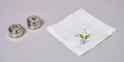CHRISTIAN DIOR
COPPIA DI PICCOLE SCATOLE per botto