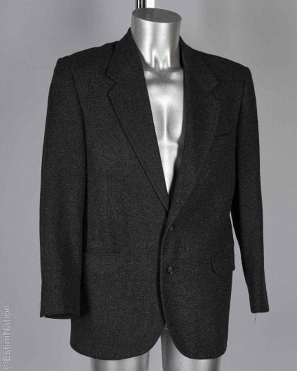TRIESTE
VESTE en poil de chameau chiné ardoise, co