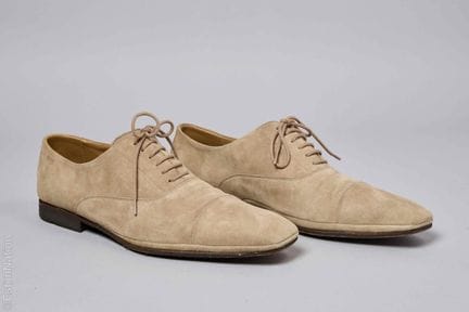HUGO BOSS
PAIO DI SCARPE RICHELIEU in pelle beige 