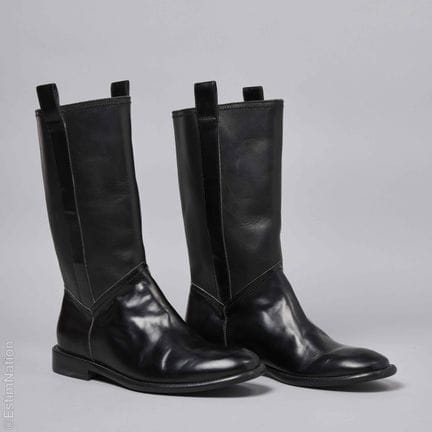 MARC JACOBS
PAIRE DE BOTTES cavalières en veau gla