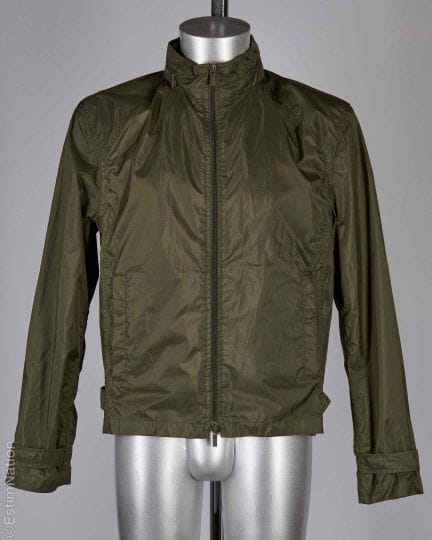 KENZO
GIACCA ANTIVENTO impermeabile in nylon verde