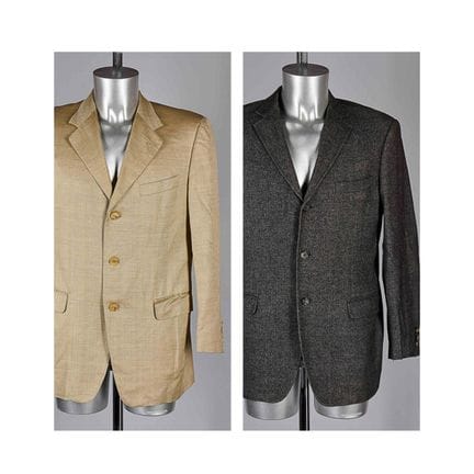 LANVIN, CERRUTTI 1881
DUE GIACCHE: la prima in set