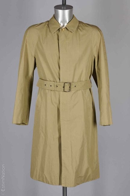 CERRUTTI 1881 VINTAGE
PARDESSUS en polyester kaki,
