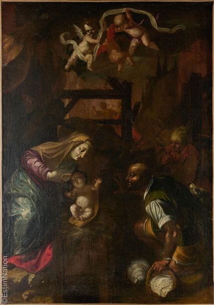 ARTE ANTIGUO
ESCUELA LORENEA hacia 1630, FRERE ***
