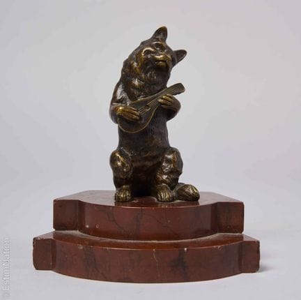 BRONCES DE ANIMALES DE FINALES DEL SIGLO XIX Y PRI