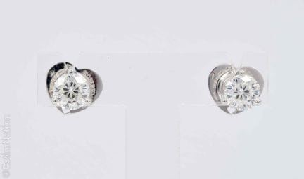 ROBERTO COIN  - CENTO - BOUTONS D'OREILLES DIAMANT