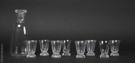 CRISTALERÍA - DAUM
DAUM FRANCIA 

Juego de vasos m