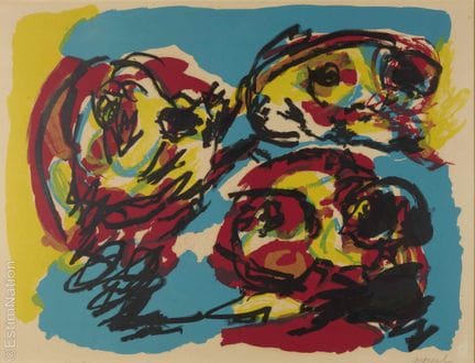 LÁMINAS CONTEMPORÁNEAS - APPEL
Karel APPEL (1921-2
