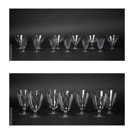 VAJILLA - VASOS
Juego de cristal para servir con d