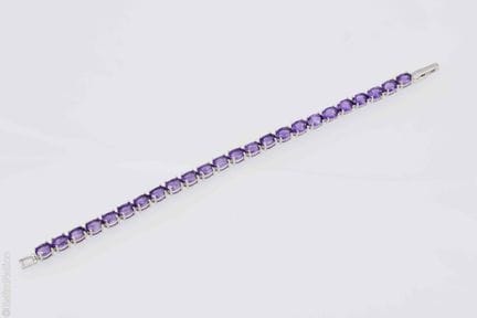 BRACELET AMÉTHYSTE
Bracelet articulé en argent 925